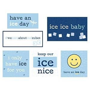 bartaco Ice Clings, stickers