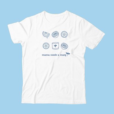bartaco t-shirt, mama needs a marg, limes