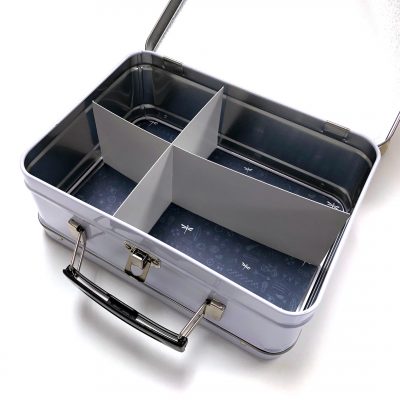 bartaco Lunch Box Liner and Dividers inside Lunch Box