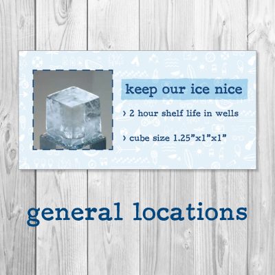 bartaco ice cling, cube sizes, general locations, product thumbnail