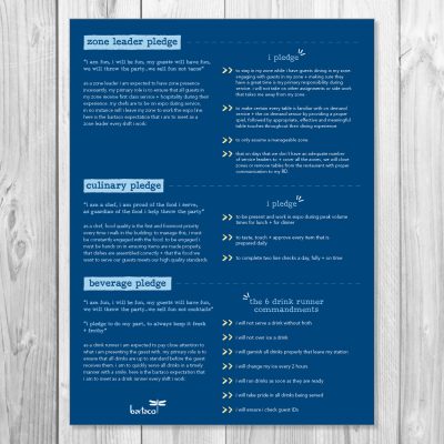 bartaco combo pledge poster, 18x24, product thumbnail