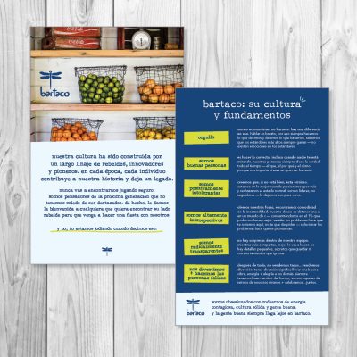 bartaco touchstone flyer, spanish, culture and values, product thumbnail