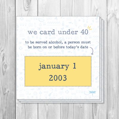 bartaco alcohol tearpad calendar, 2024, product thumbnail